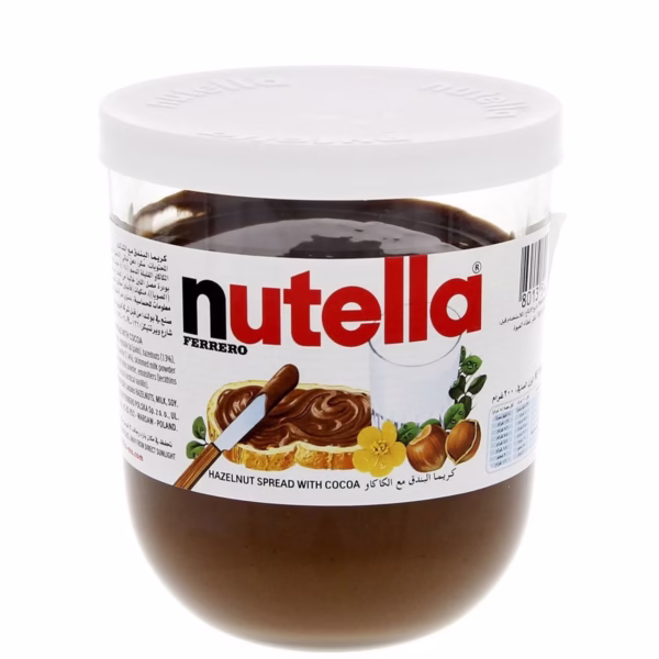 Nutella Hazelnut Cocoa Spread – 200g Glass Jars (Wholesale )