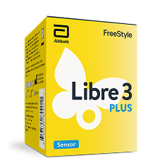 Abbott FreeStyle Libre 3 Plus continuous glucose monitoring sensor pack
