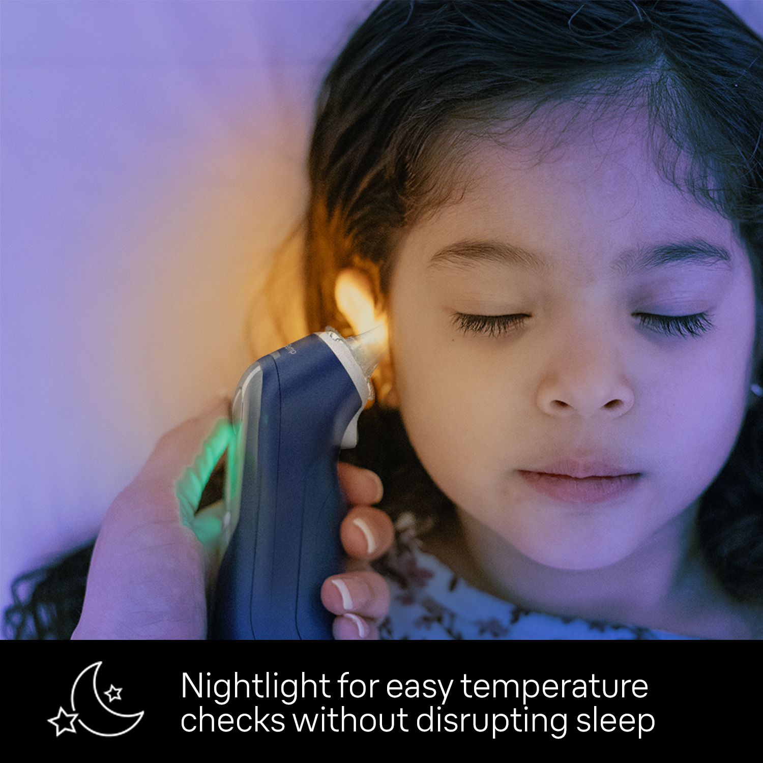 Braun ThermoScan 7+ Connect night light for night time readings