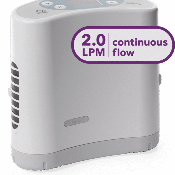 O2 Concepts Oxlife Liberty 2 continuous flow portable oxygen concentrator