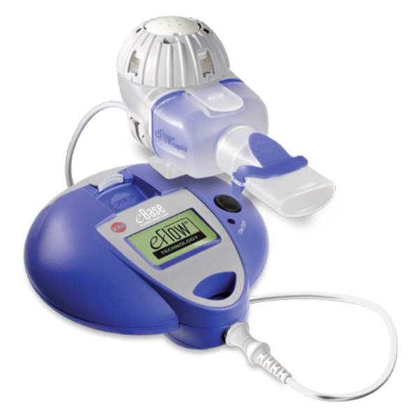 PARI eRapid portable vibrating mesh nebuliser system with eFlow technology