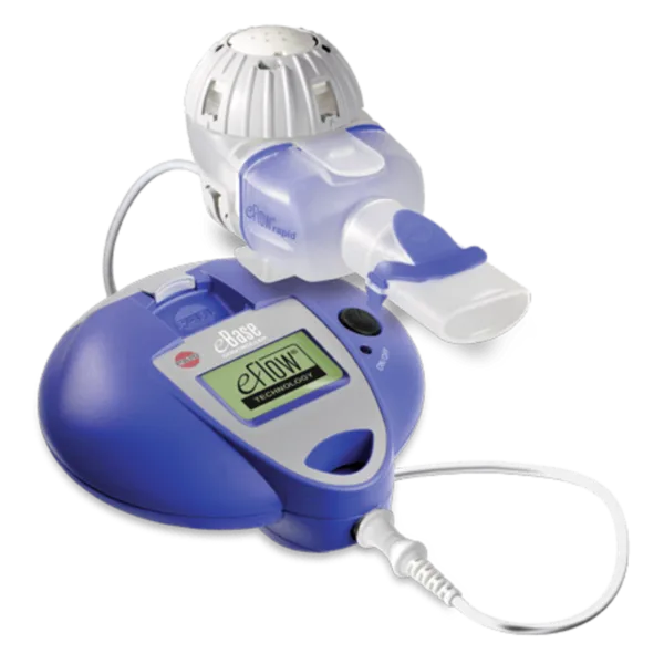 PARI eRapid portable vibrating-mesh nebuliser system with eFlow technology