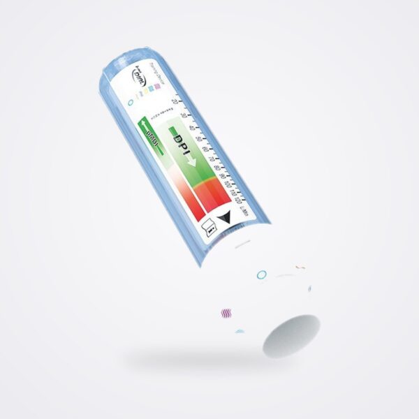 In-Check DIAL G16 inspiratory flow meter with flow scale and resistance dial