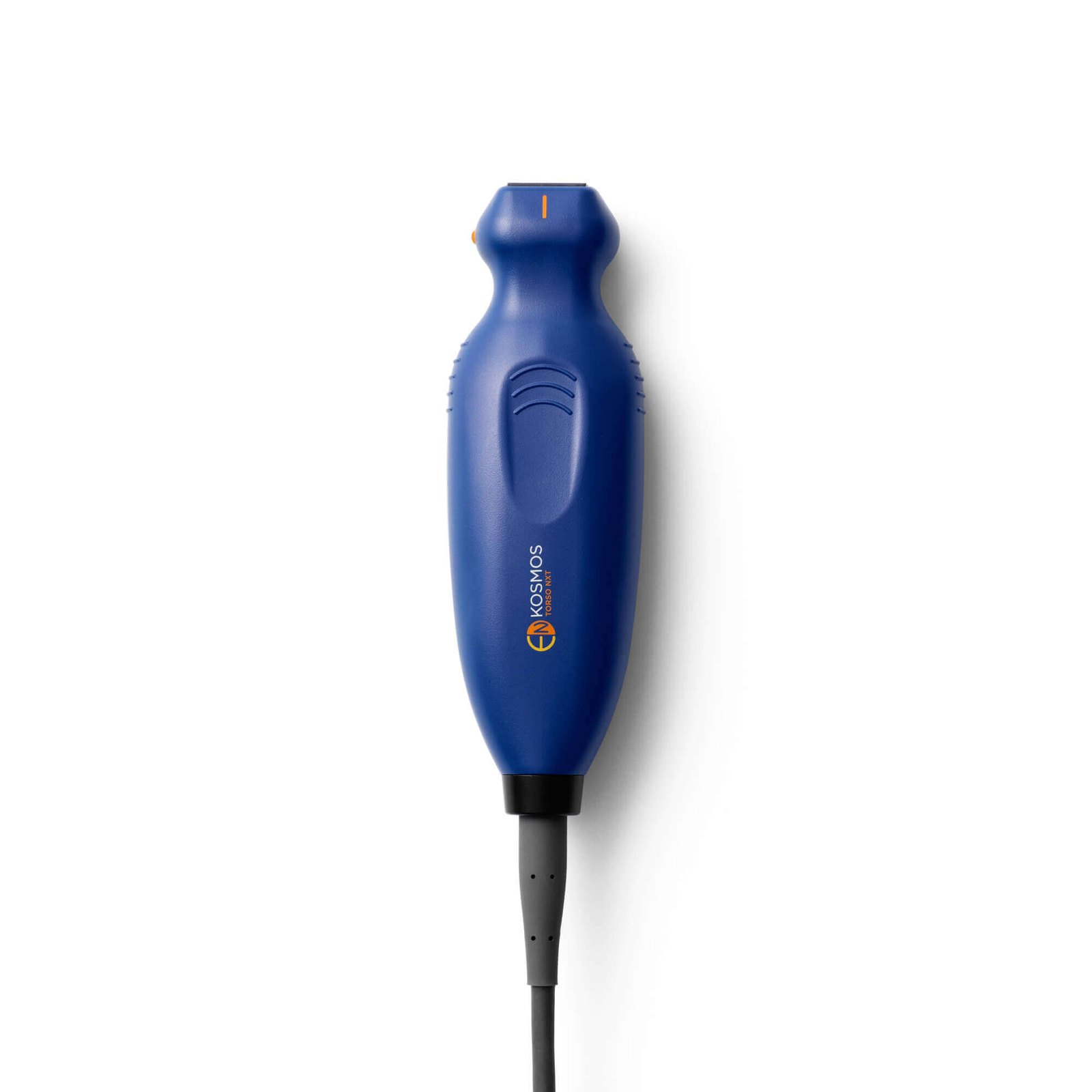 EchoNous Kosmos Handheld Ultrasound with Torso-One and Lexsa Probes 4 EchoNous Kosmos Torso NXT phased array probe with contoured grip and screw locking cable collar