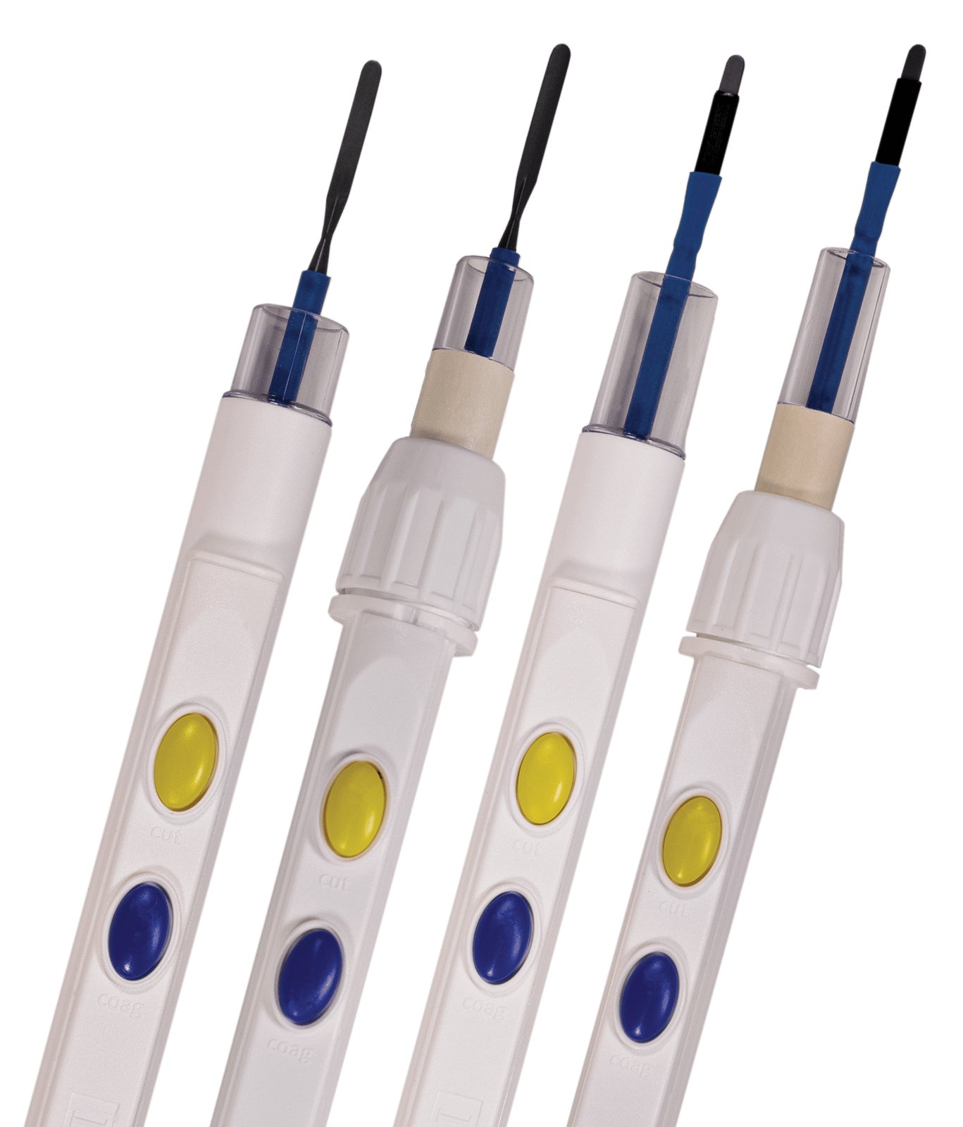 I.C. Medical PenEvac Smoke Evacuation Electrosurgical Pencil 3 Four MaxReveal PenEvac pencils with blade electrodes, telescopic and non telescopic versions