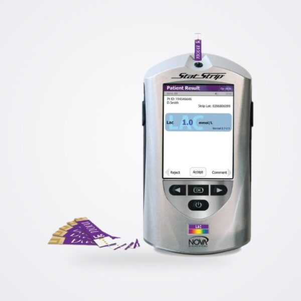 Nova Biomedical StatStrip Lactate meter with test strips