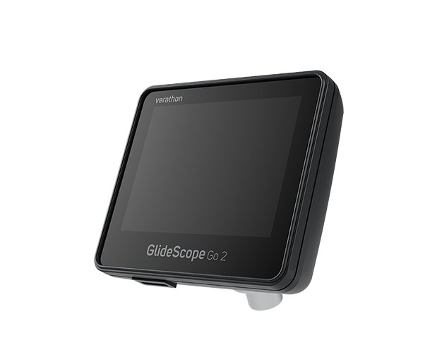 Verathon GlideScope Go 2 Portable Video Laryngoscope 5 GlideScope Go 2 monitor close up with its 3 5 inch Gorilla Glass touchscreen